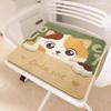 Cartoon Plush Non-Slip Chair Cushion – Soft Imitation Cashmere for Office, Student, or Sofa Seating