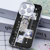 Date a Live Mio Takamiya White Translucent Mobile Phone Case for iPhone 17 16 15 14 13 12 11 X XR XS Air Pro Max Plus Colorful