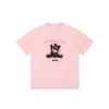 Dopamine Cartoon Print Women's Loose Half Sleeve Summer T-shirt