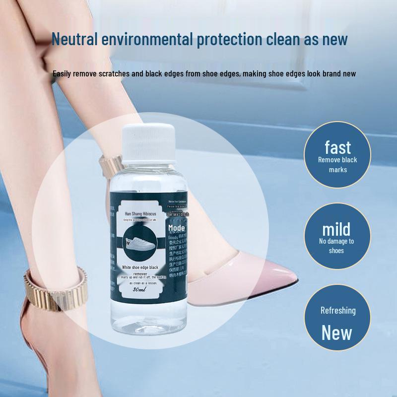 White Sneaker Black Scuff Remover Cleaner