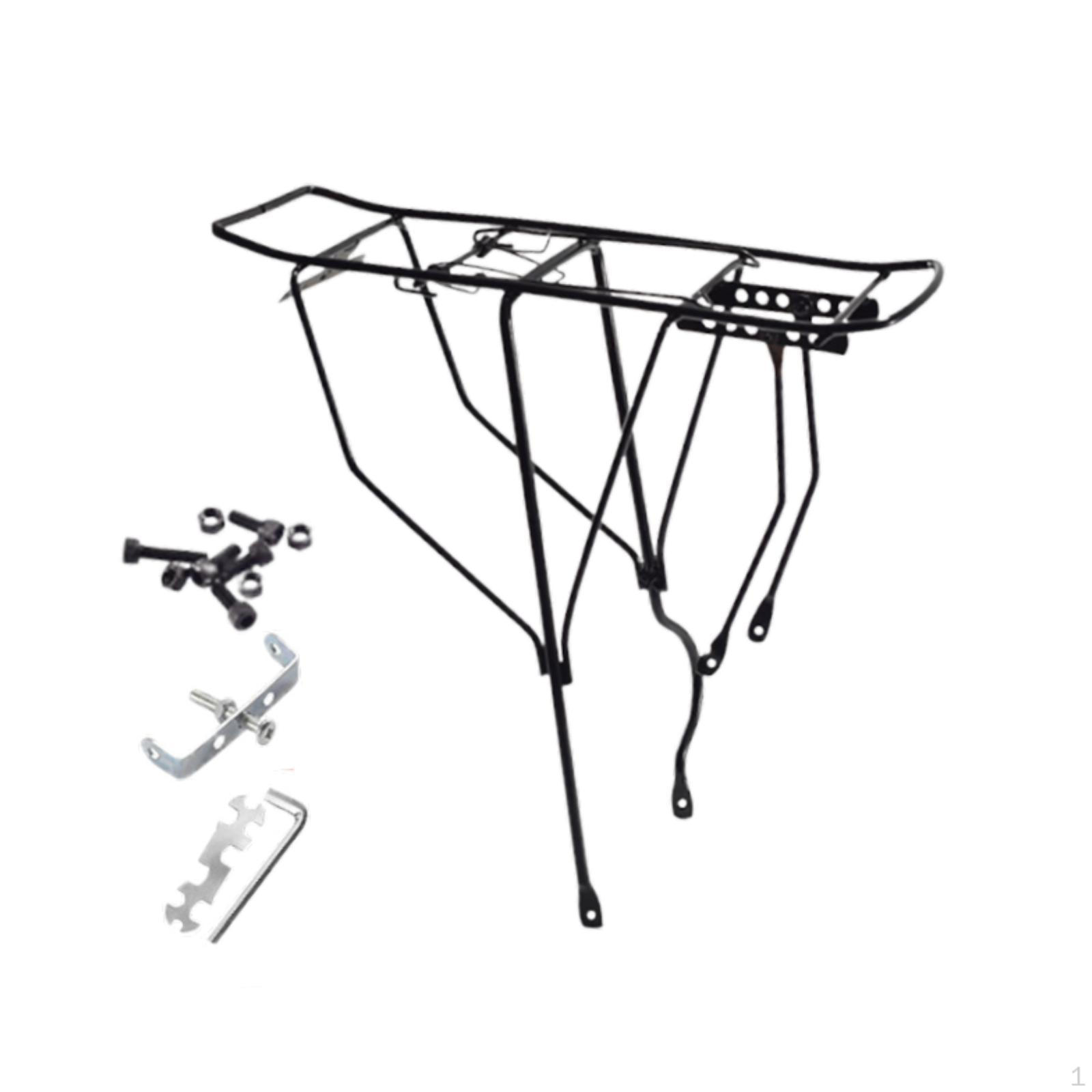 

Велосипедный багажник Велосипедный задний сверхпрочный багажник для поездок на работу и путешествий Small Hole