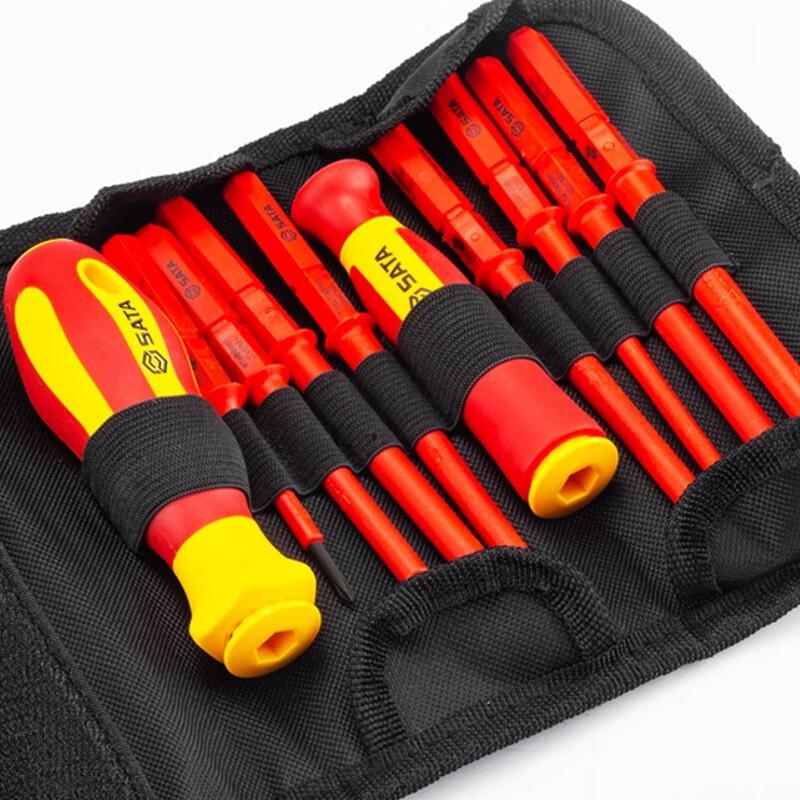 SATA VDE 1000V Insulated Screwdriver Set