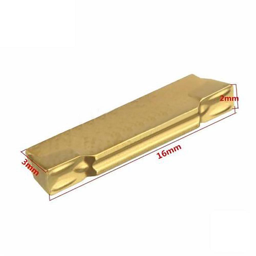 10 Stück MGMN200 Hartmetall-Einsatz + MGIVR2016-2 Drehwerkzeug-Bohrstangenhalter