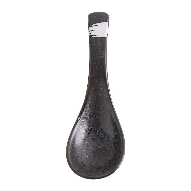 1Pc Ceramic Spoons, Hotel Restaurant Tableware