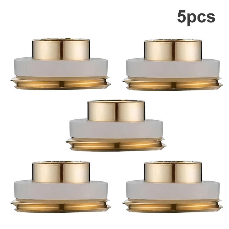 Materialfreie Dichtung Eckventil Wasserhahn 4-Punkt Schnellmontage Messingkern Ersetzt Rohe Auslaufsichere Silikondichtung