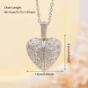1pc Heart Angel Wings Openable Pendant Necklace Fashionable Cute Party Jewelry Valentine's Day Gift for Women Girls Mum