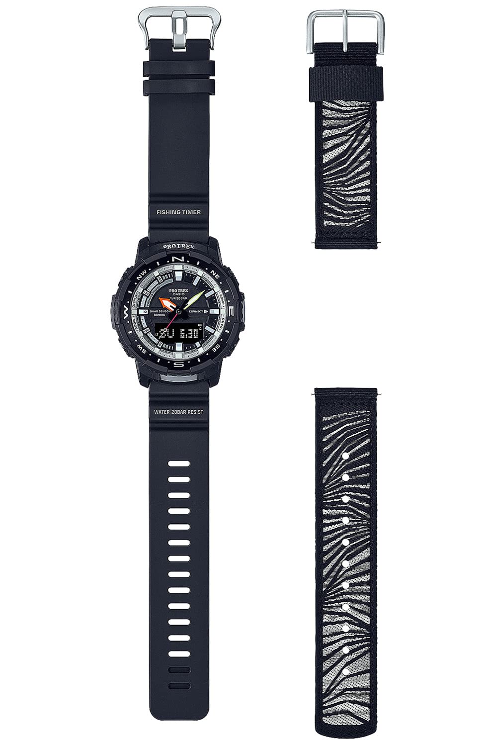 

Годинник Protrek Angler Line Smartphone Link Black [Casio] [] PRT-B70BE-1JR Чол. чорний
