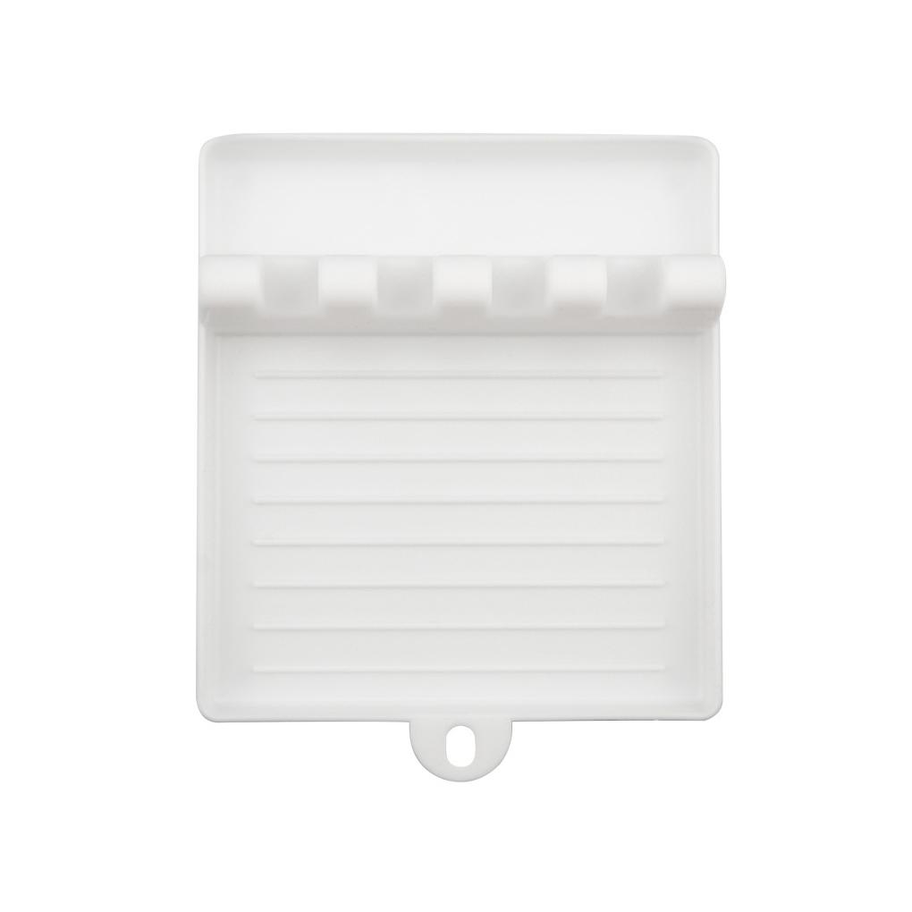 

Подставка для кухонных принадлежностей, держатель для инструментов, бытовые принадлежности для приготовления пищи из полипропилена, органайзер для ложек и лопаток, настольный органайзер белый