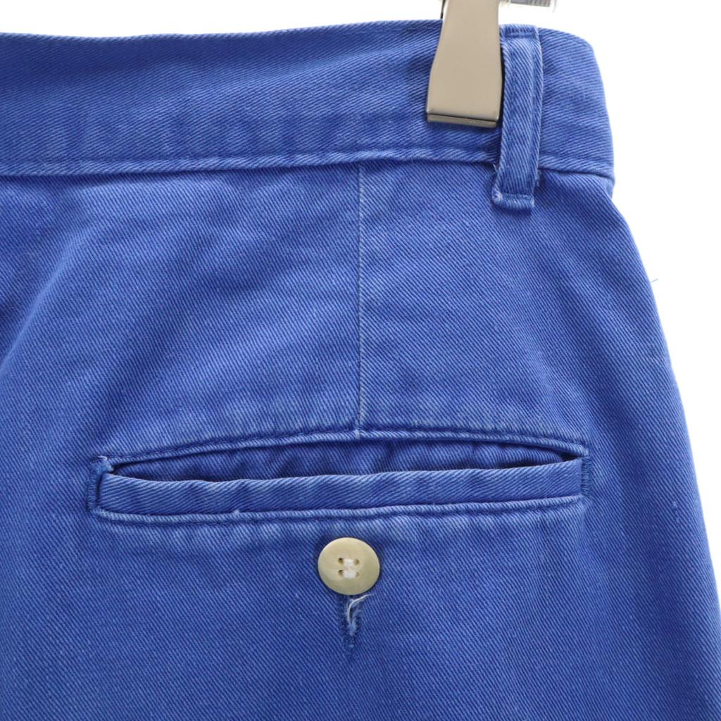Polo by Ralph Lauren 80s Vintage 42 Talon Made In USA Tack Pants W29 Blue Men's Used