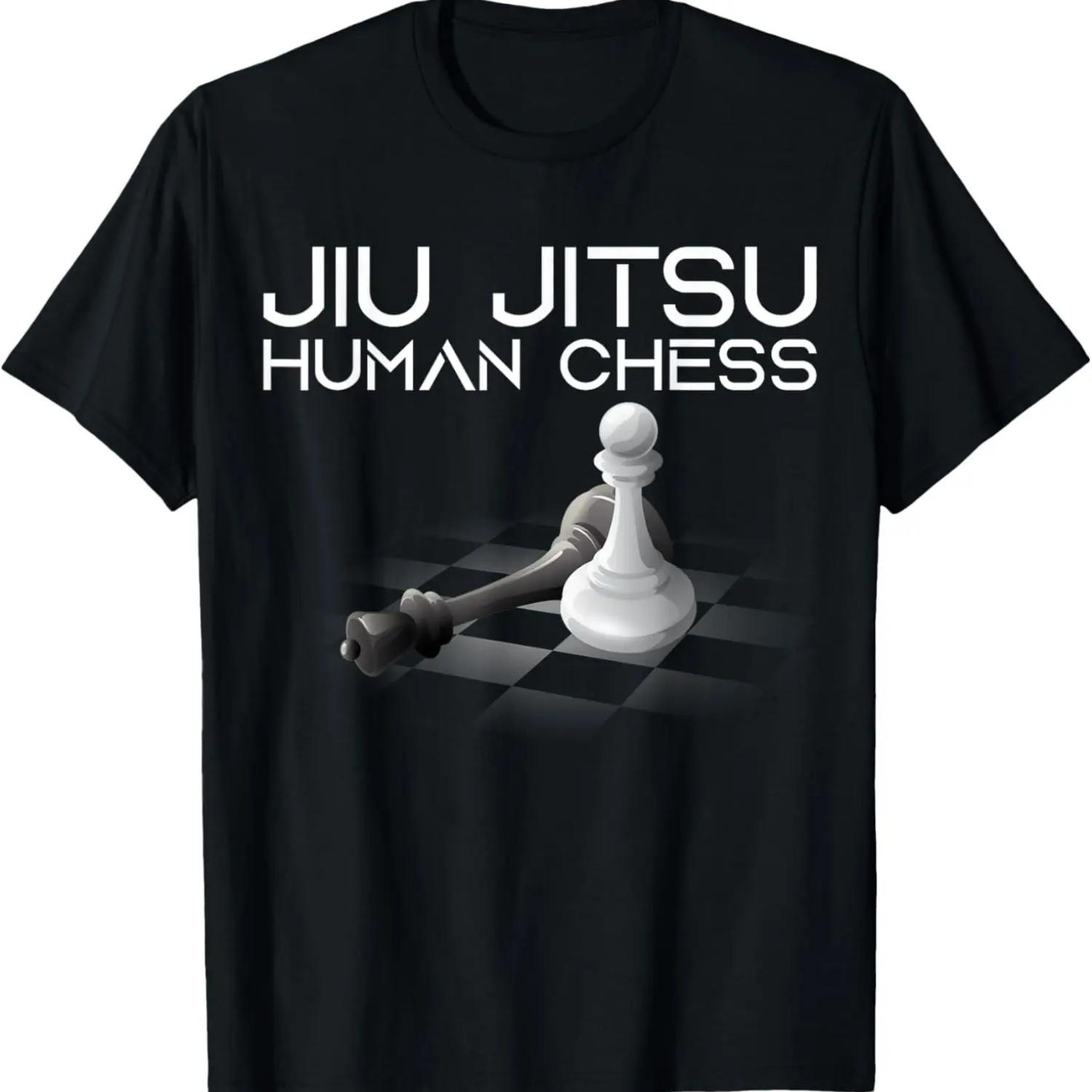 

Jiu Jitsu Chess Brazilian Funny Jujitsu MMA Kids T-Shirt XXXXXL чорний