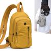 Brusttasche Leichte wasserabweisende Nylon-Tasche Umhängetasche Handtasche Multifunktionaler Damen-Rucksack