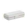 Dual-Layer Dustproof Portable Medicine Box with Double Seal and Compartments