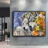 5D DIY Diamond Embroidery Animal Wolf Diamond Painting Mosaic Home Decoration