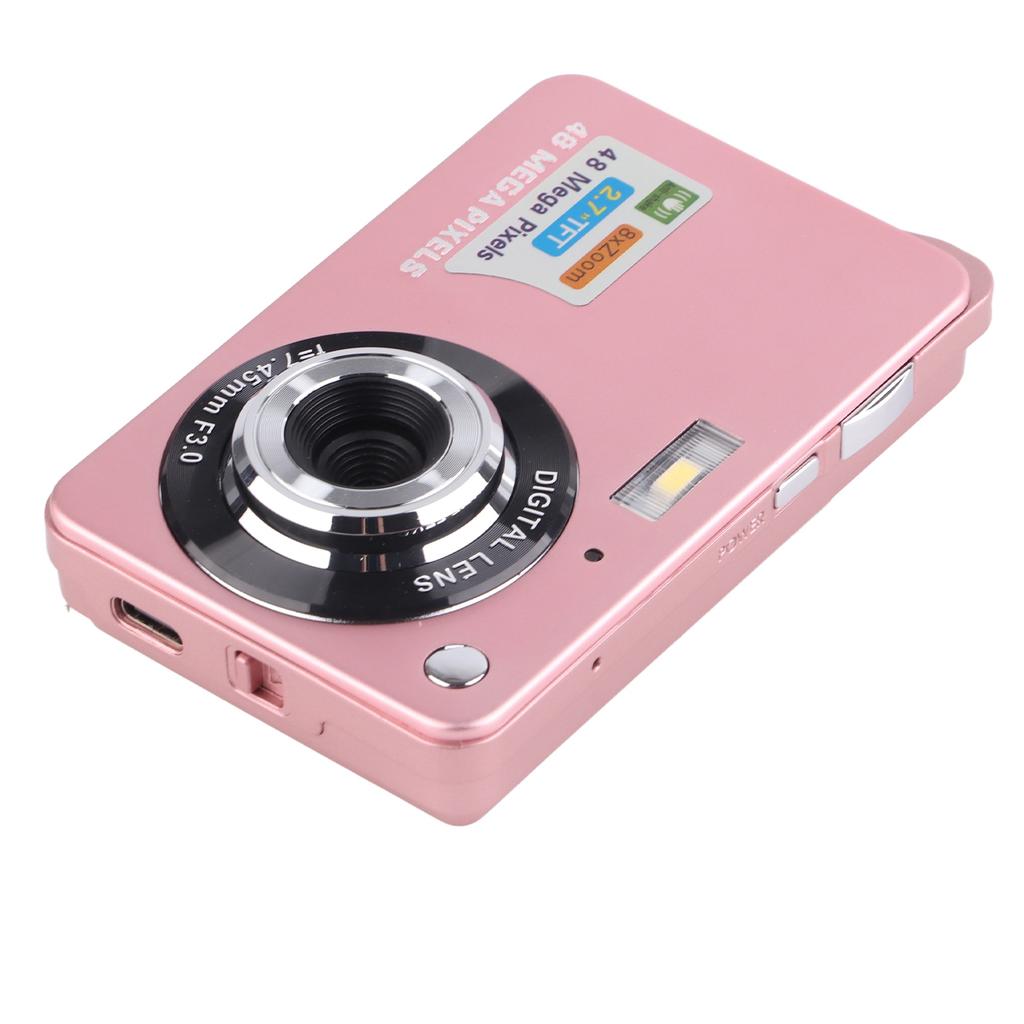 4K Digital Camera 48MP 2.7in LCD Display 8x Zoom Anti Shake Vlogging Camera for Photography