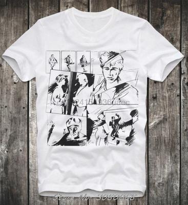 Summer Men T-shirt A-ha Cartoon Take Comic On Harket Me Retro Vintage 80s Morton Pop Aha Shirt Cool Tees Tops Streetwear#Color