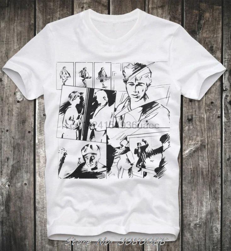 Summer Men T-shirt A-ha Cartoon Take Comic On Harket Me Retro Vintage 80s Morton Pop Aha Shirt Cool Tees Tops Streetwear#Color
