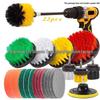 22-Piece Electric Drill Brush Set for Cleaning and Polishing: Stain Removal for Kitchen, Bathroom, and Car.