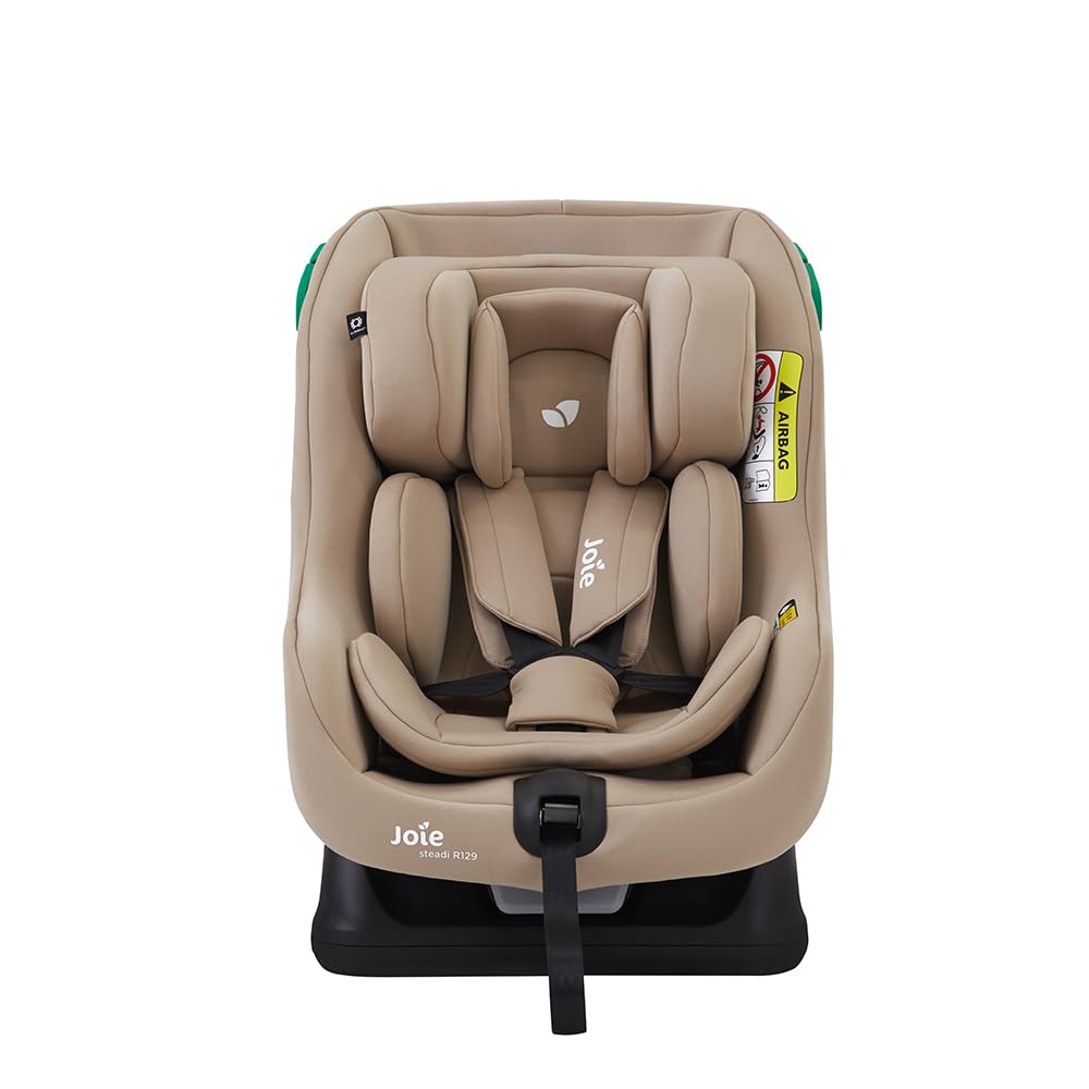 Joie Steady R129 Barnesete (Setebelte type), ECE R129-kompatibel, Lett og kompakt, Egnet for nyfødte og oppover. [Bakovervendt: 40-105 cm