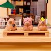 Cute Capybara Action Figures 3D Simulation Capybara Model Capybara Figurine  Children Birthday