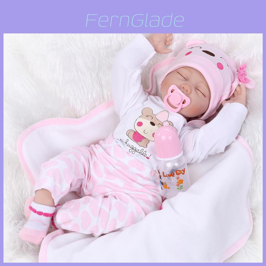 Adorable 22" Reborn Gift Baby Dolls With Lifelike Features And Handmade Quality