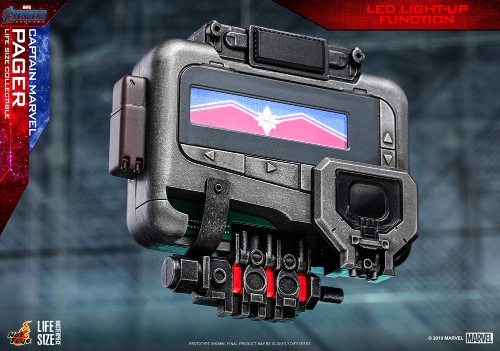 [Life-Size Masterpiece] "Avengers Endgame" 1/1 Scale Replica Captain Marvel Pager