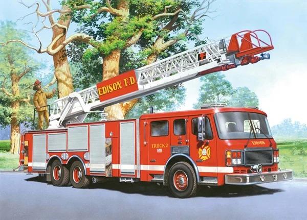 60-piece fire truck puzzle