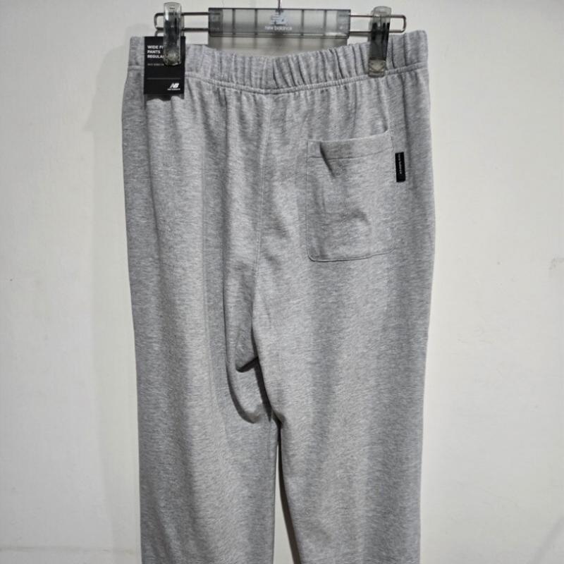 New Balance Uni Single Mesh Wide Pants Nbmlf21423 Melange Gray