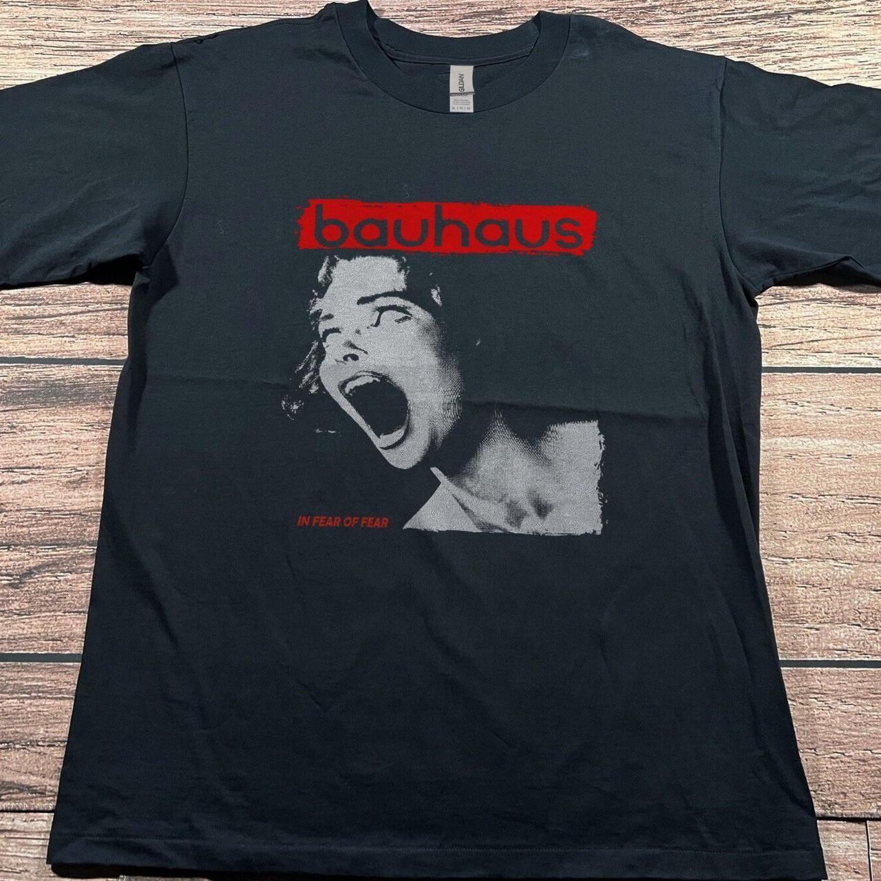 Bauhaus Band T shirt Bauhaus Band Retro Black Unisex Tshirt Vtg KH12742 XXL