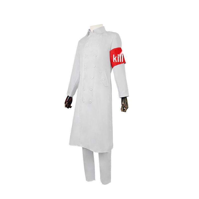 Tokyo Revengers Black Dragon White Uniform Cosplay Costume for Halloween