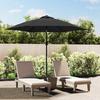Replacement Parasol Fabric - Maison Exclusive - Anthracite - Ø 300 Cm - 100% UV-resistant Polyester