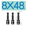5pcs Reducer Sleeve Wrench Adapter Hex Bit Impact Socket Durable Hex Socket Adapter  Power Tools