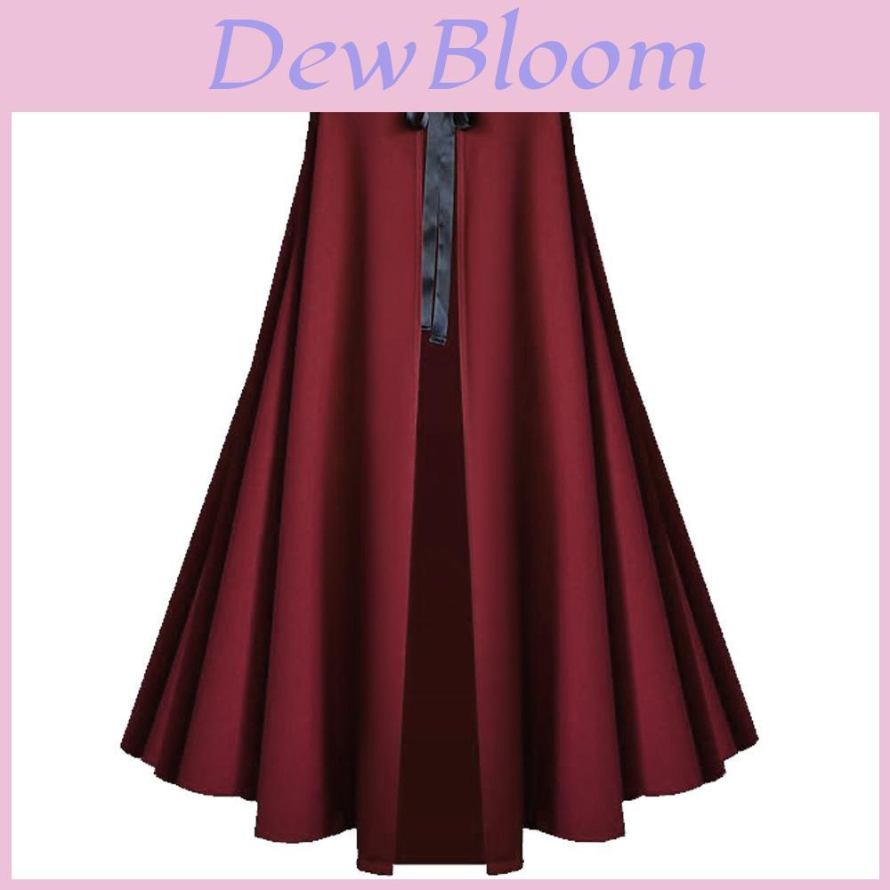 Medieval Death God Cosplay Cloak With Hood For Halloween Stage Performances