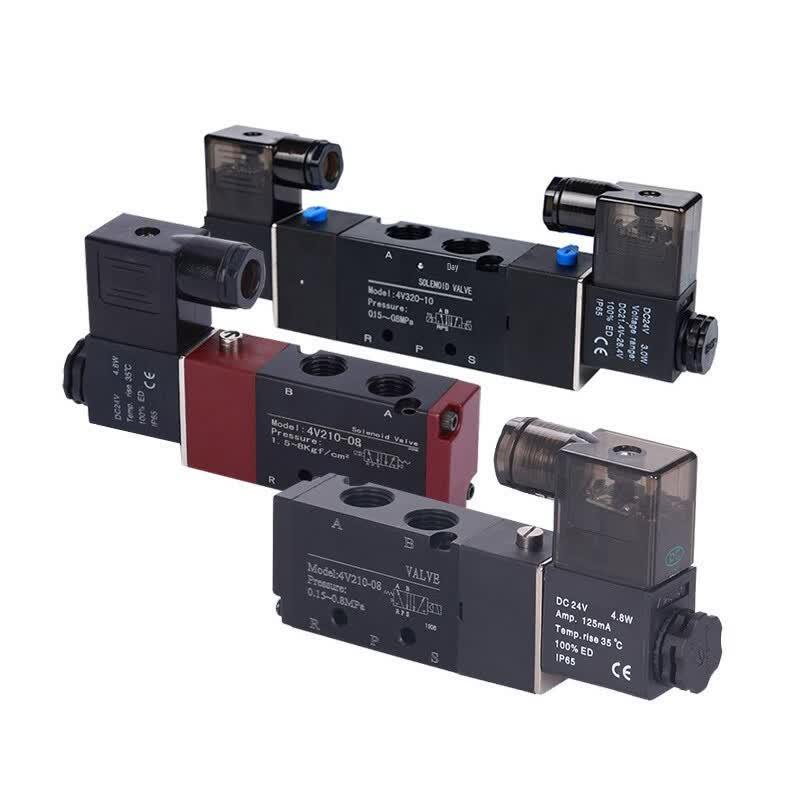 2-Position 5-Way Solenoid Valve