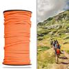 100m 9 Strands 4mm Heavy Duty Parachute Cord Lanyard String Cloth Line Camp Rope (Orange)