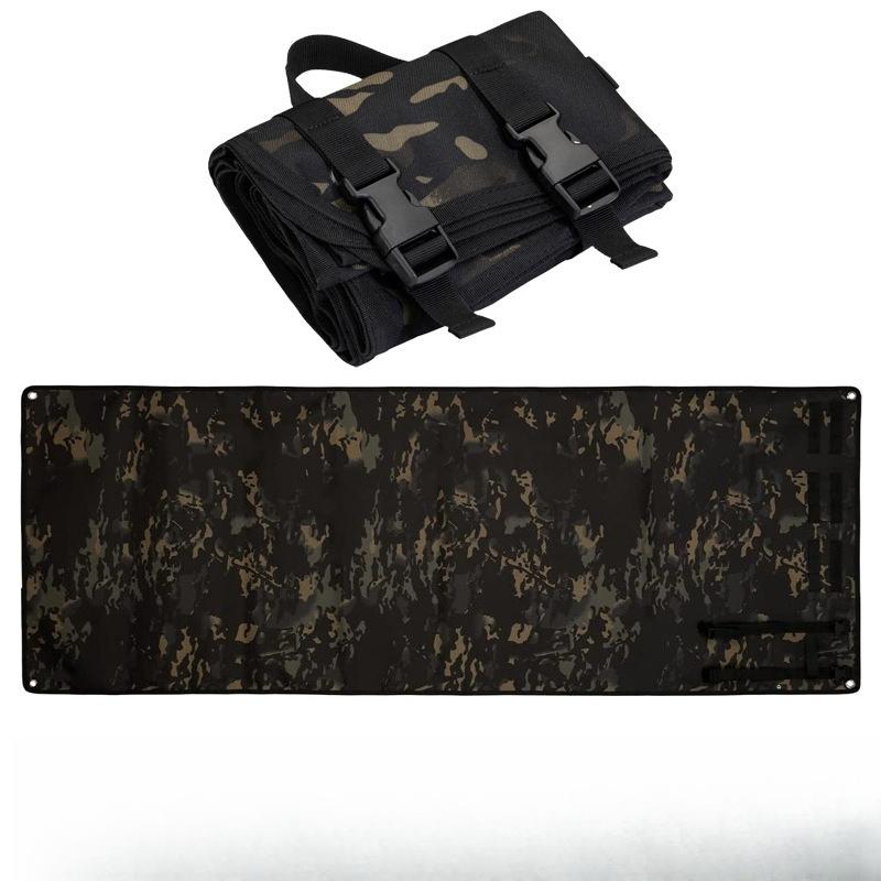 

Outdoor Portable Camping Picnic Mat Foldable Waterproof Moisture-Proof Shooting Mat for Sniper Range Tactical Training чёрный