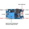 Alinan 15pcs MT3608 DC-DC Boost Converter 2A Adjustable Step Up Micro USB Voltage Regulator Board 2V-24V To 5V-28V Power Supply Module