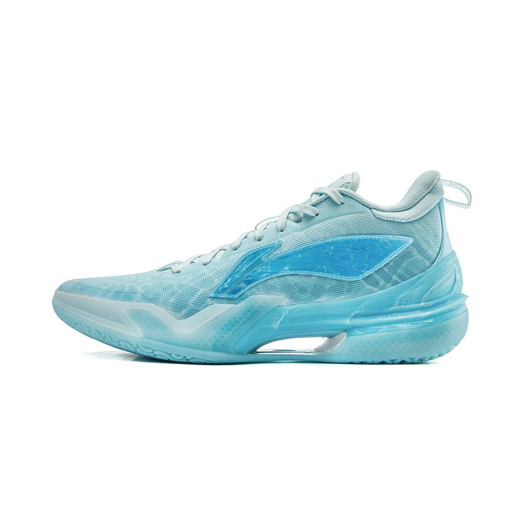 LiNing Blade 5 Ruoshui Basketball Shoes Men Sneakers Blue ABAU095-4