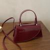 Women Fashion Simple Retro Handbag Korean Style Shoulder Crossbody Small Square Bag