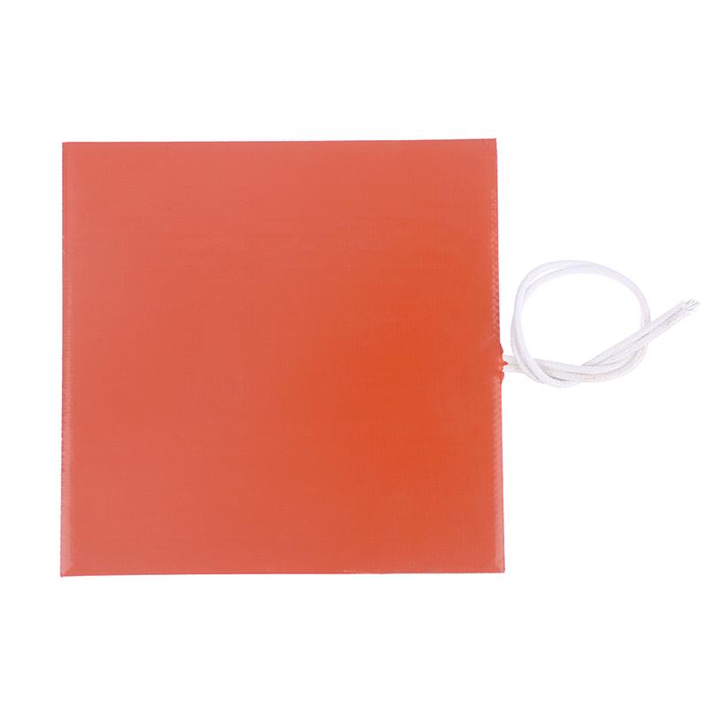 55W 12V 12*12Cm Engine Oil Tank Silicone Heater Pad Rubber Heating Mat Warming