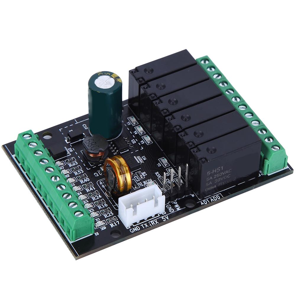 Placa de Controle Industrial Simples Programável Baseada em FX1N 2N-6MR T 10 14 20MR