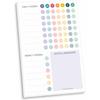Bloom Daily Planners Magnetic Chore Chart Planning Pad - Daily & Weekly Habit To Do Tracker for Adults, Teens, Kids - Family Organizer and