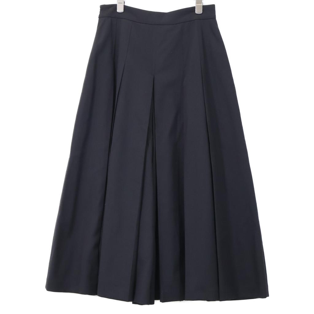 FOXEY Black 40158 Pleated Crystal Pants Bottoms 38 blackUsed