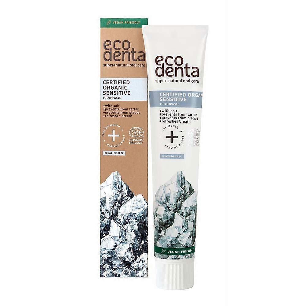 Ecodenta organic sensitivity relief toothpaste with salt 75ml