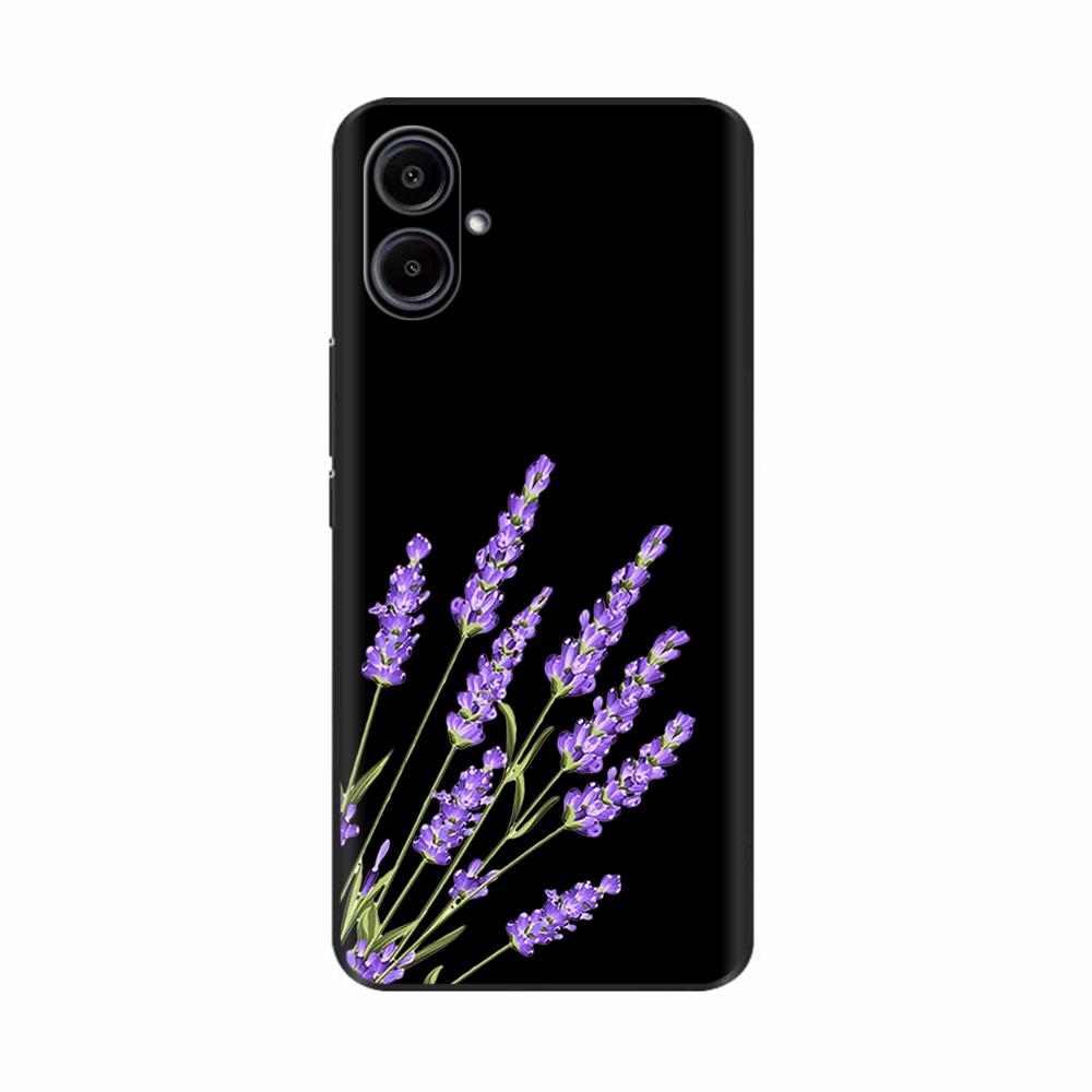 For Samsung A07 4G Case Beautiful Flower Protective Anti-fall Silicone Phone Back Cover For Samsung Galaxy A07 Cases A 07 Fundas