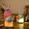 Easter Enchanting Decor With Adorable Light Up Doll And Colorful Egg Accents Home For