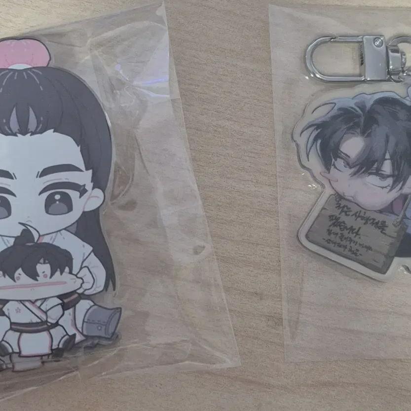 Dangbo, Cheongmun Acrylic Crotte, Clear Acrylic Keyring 