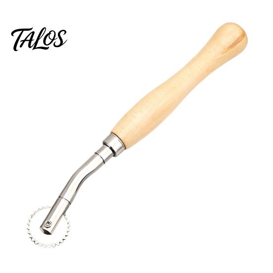 Sewing Pattern Tracer Wooden Handle Tracing Wheel, 2/3mm Needle Point Wheel for Craft Patterns, Faux Leather Projects, Professional Stitch Marking