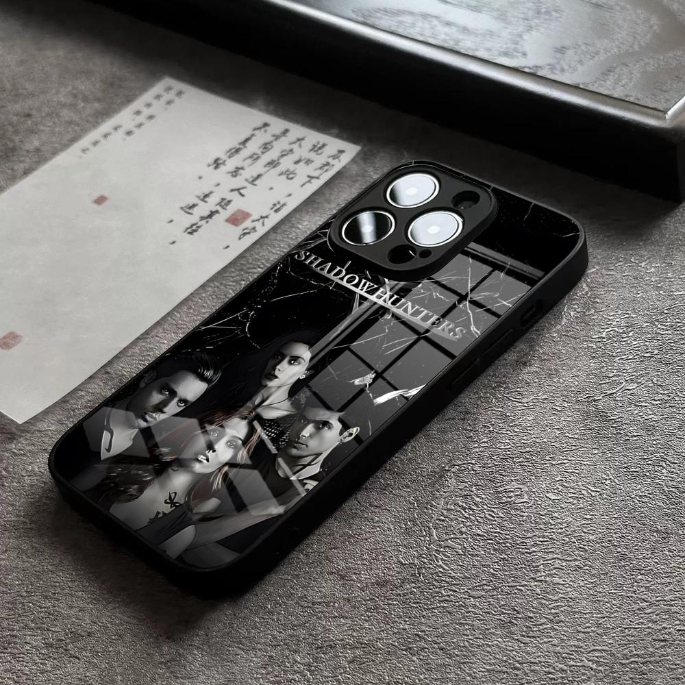 Shadowhunters Phone Case For IPhone 15 Pro Max 14 Plus 17 Pro Max 12 11 13 X XR XS 16 Plus Air SE Glass Cover
