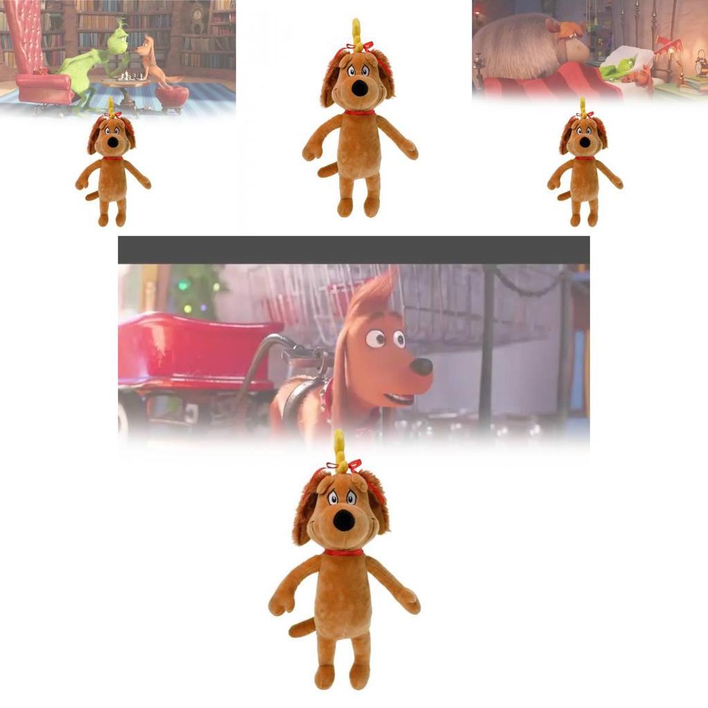 Das Grinch Plüschtier mit weichem Plüschmaterial für Weihnachtsdekoration und Geschenkideen