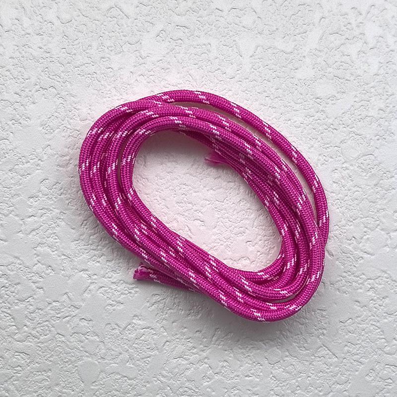 Colorful 5mm Core-Filled Polyester Rope for DIY Bracelets, Stylish Woven Bags, Lanyards, and Pendants